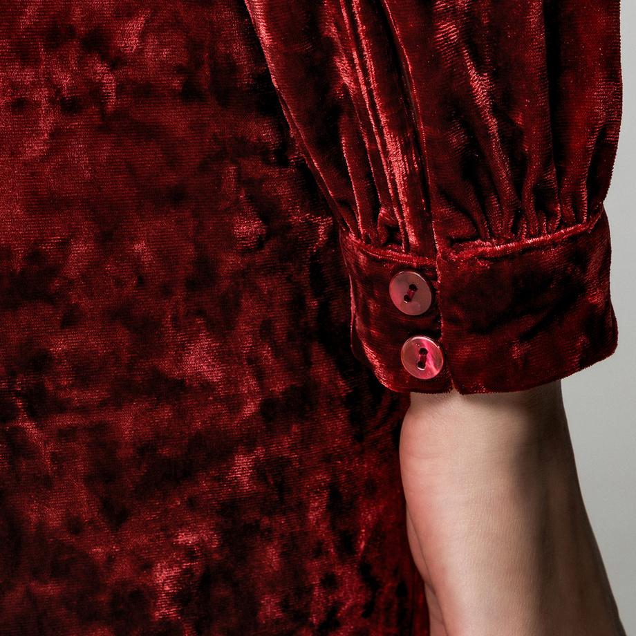 Manor Woman Samt Abendkleid  