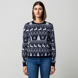 Manor Woman Weihnachtsmuster Pullover  