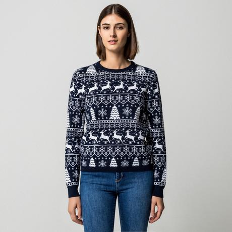 Manor Woman Weihnachtsmuster Pullover  