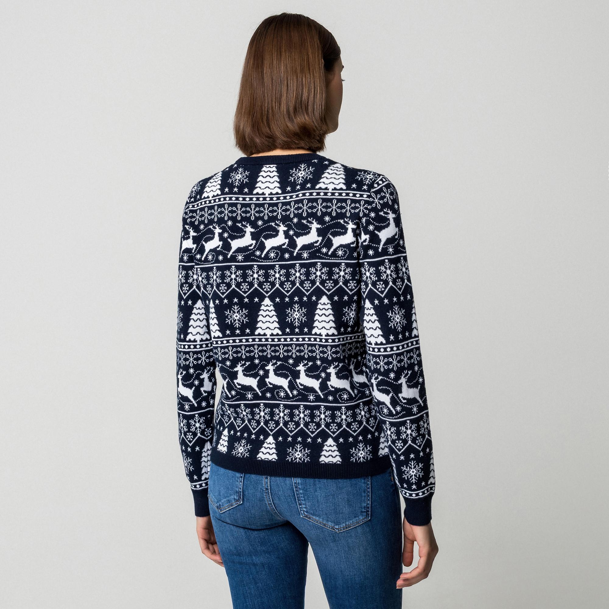 Manor Woman Weihnachtsmuster Pullover  