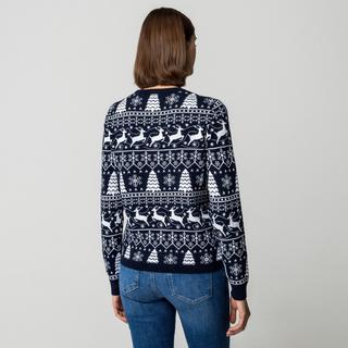 Manor Woman Weihnachtsmuster Pullover  