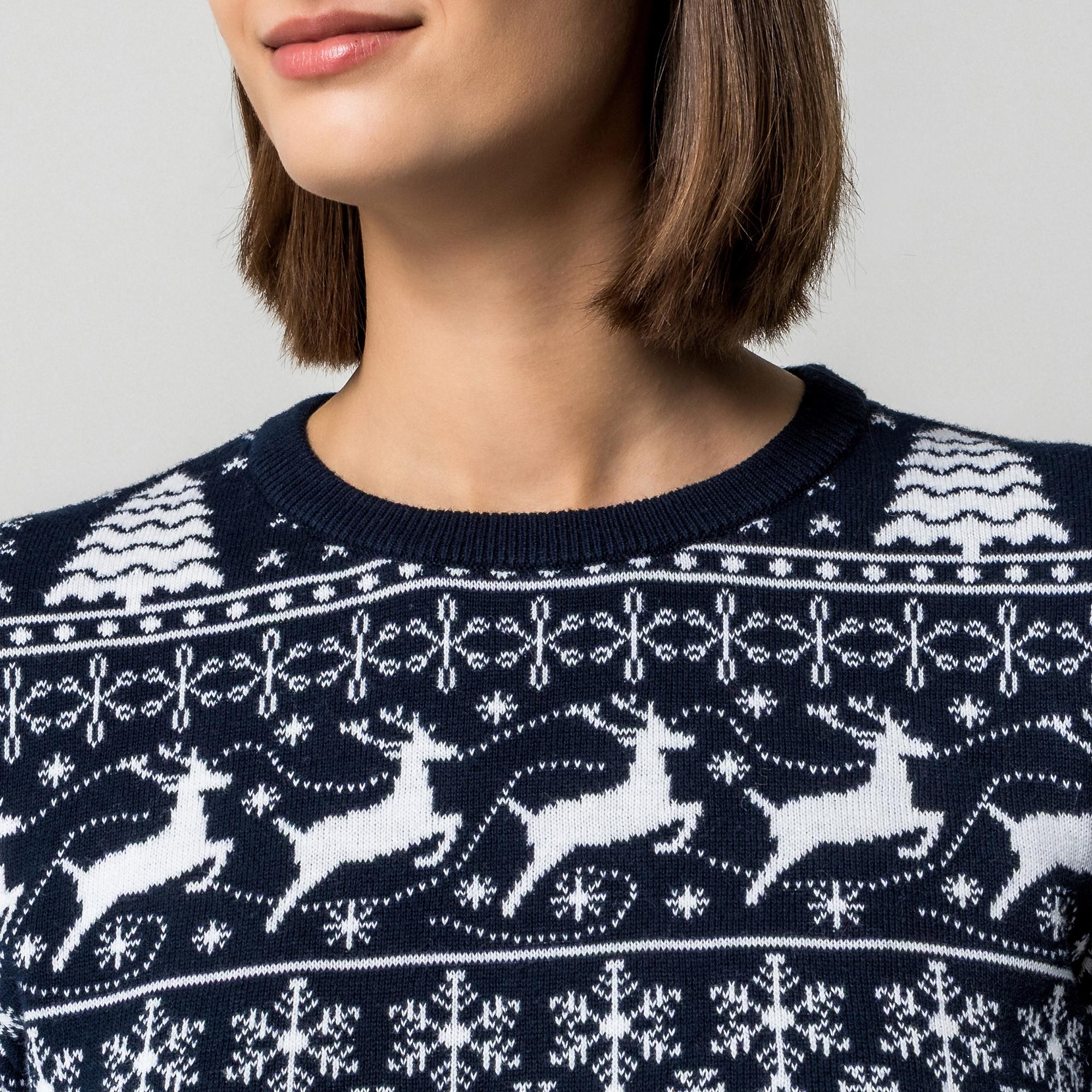 Manor Woman Weihnachtsmuster Pullover  