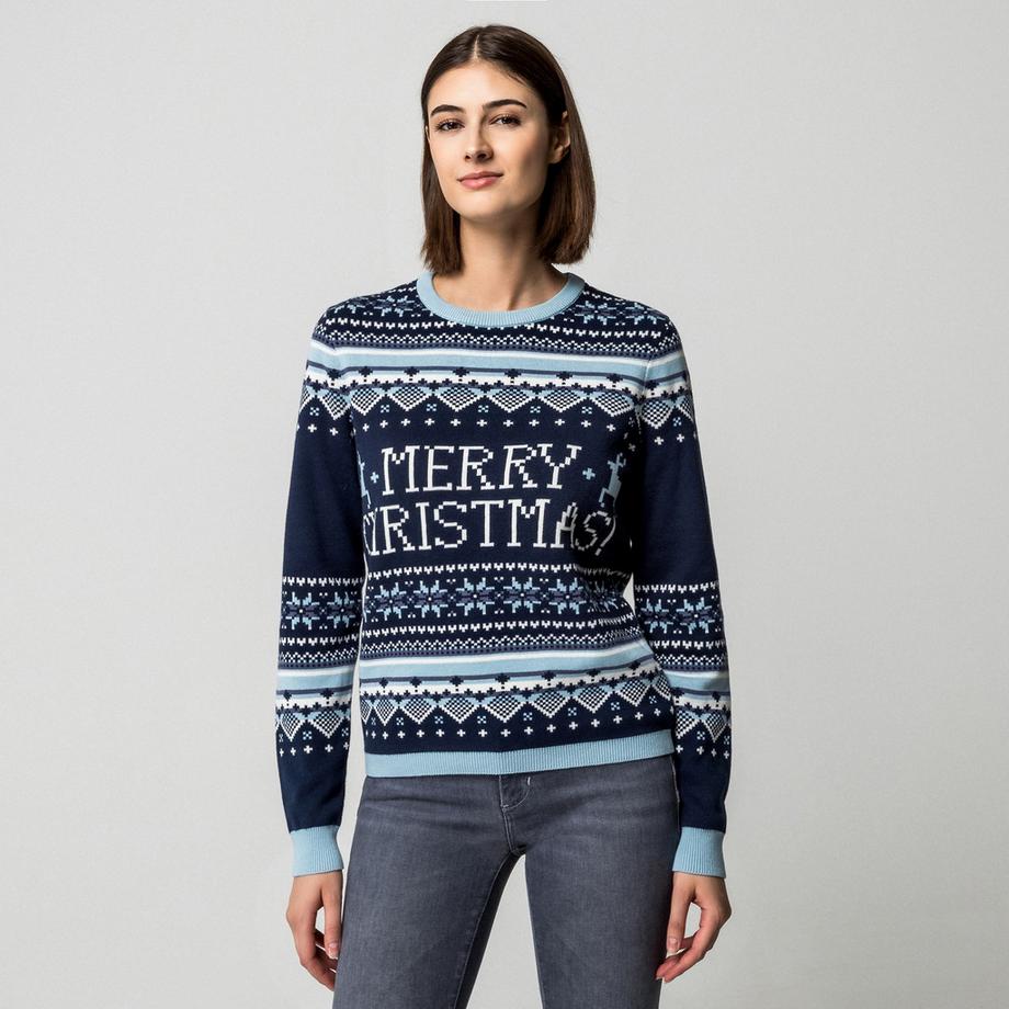 Manor Woman Pull Motif Noël  