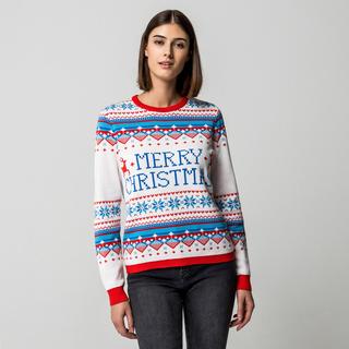 Manor Woman Pull de Noël Fair Isle  