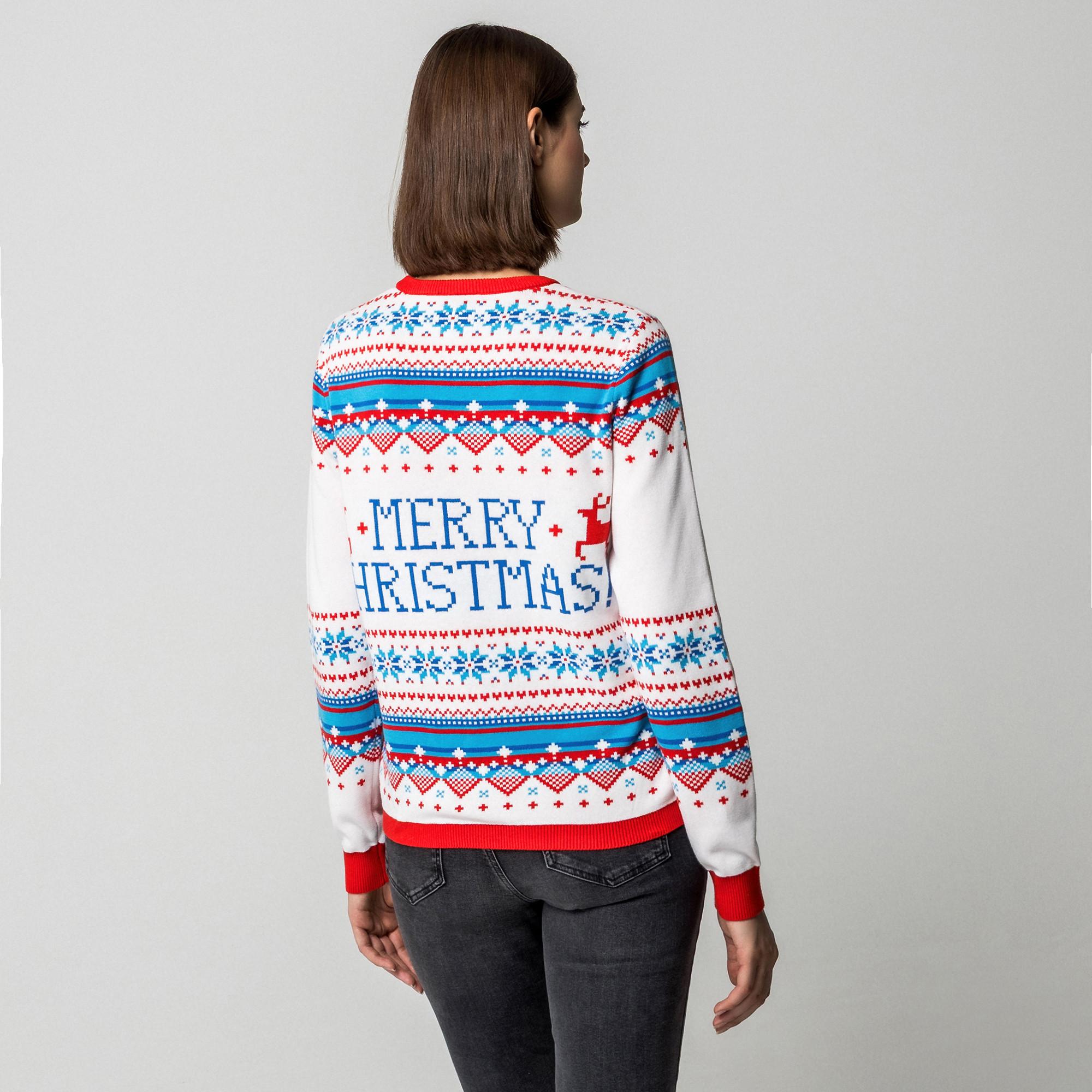 Manor Woman Pull de Noël Fair Isle  