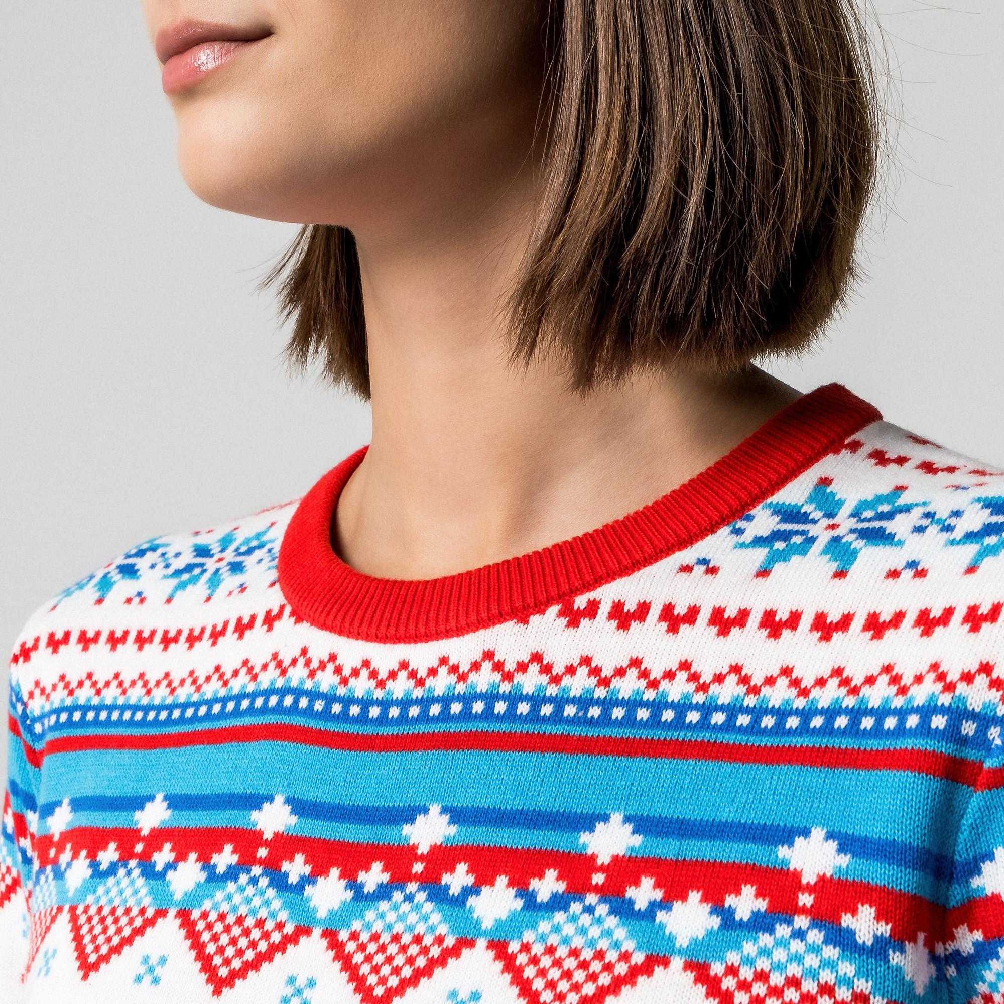 Manor Woman Pull de Noël Fair Isle  