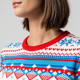 Manor Woman Pull de Noël Fair Isle  