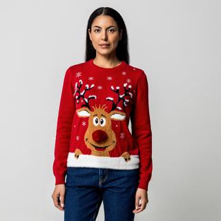 Manor Woman Weihnachts Rentier Pullover  
