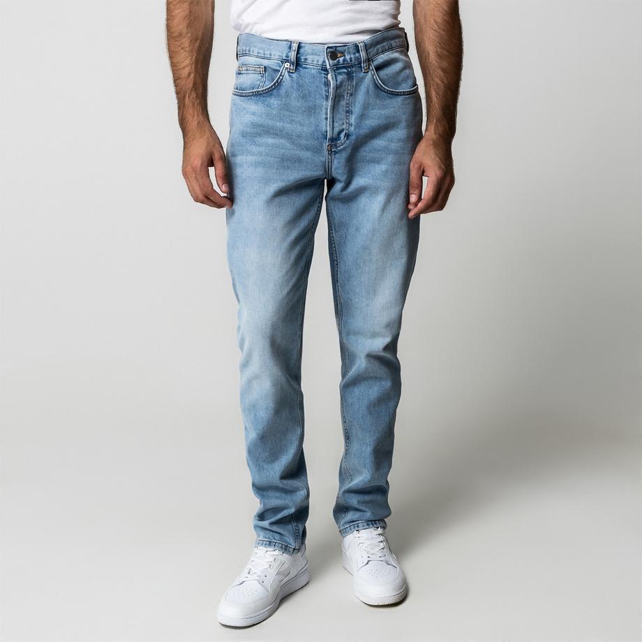 Manor Man Jean Regular Fit Tapered Used Look  