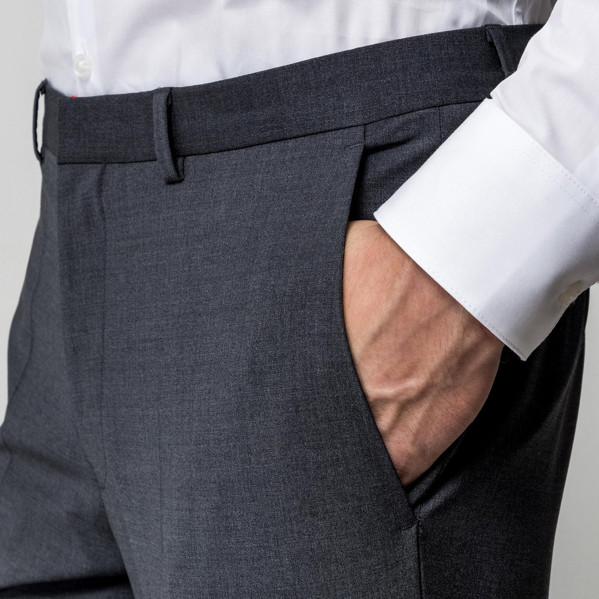 HUGO Hesten Slim Fit Pantaloni da Abito  