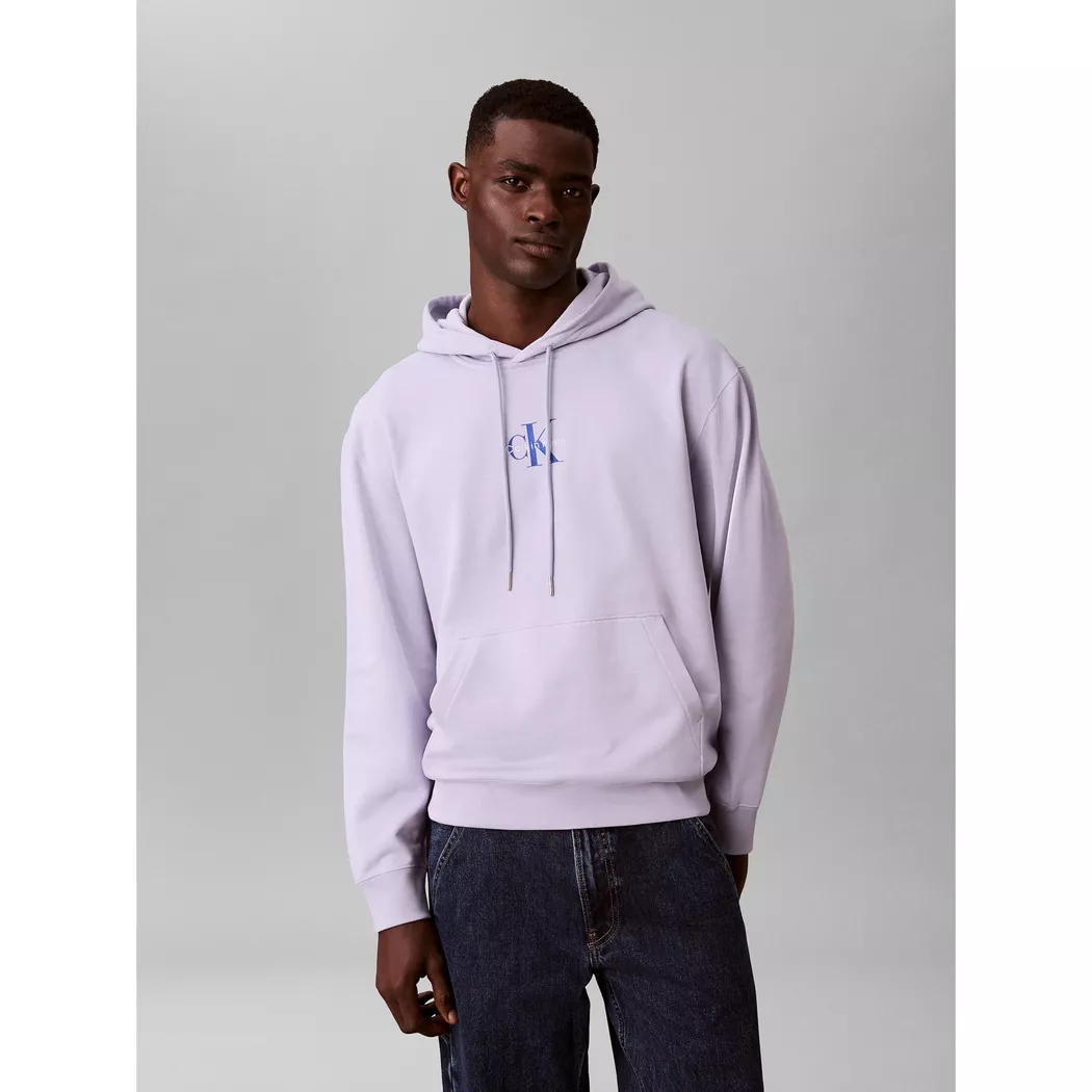 Calvin Klein Jeans - Sweatshirt, für Herren, Flieder, Größe XL