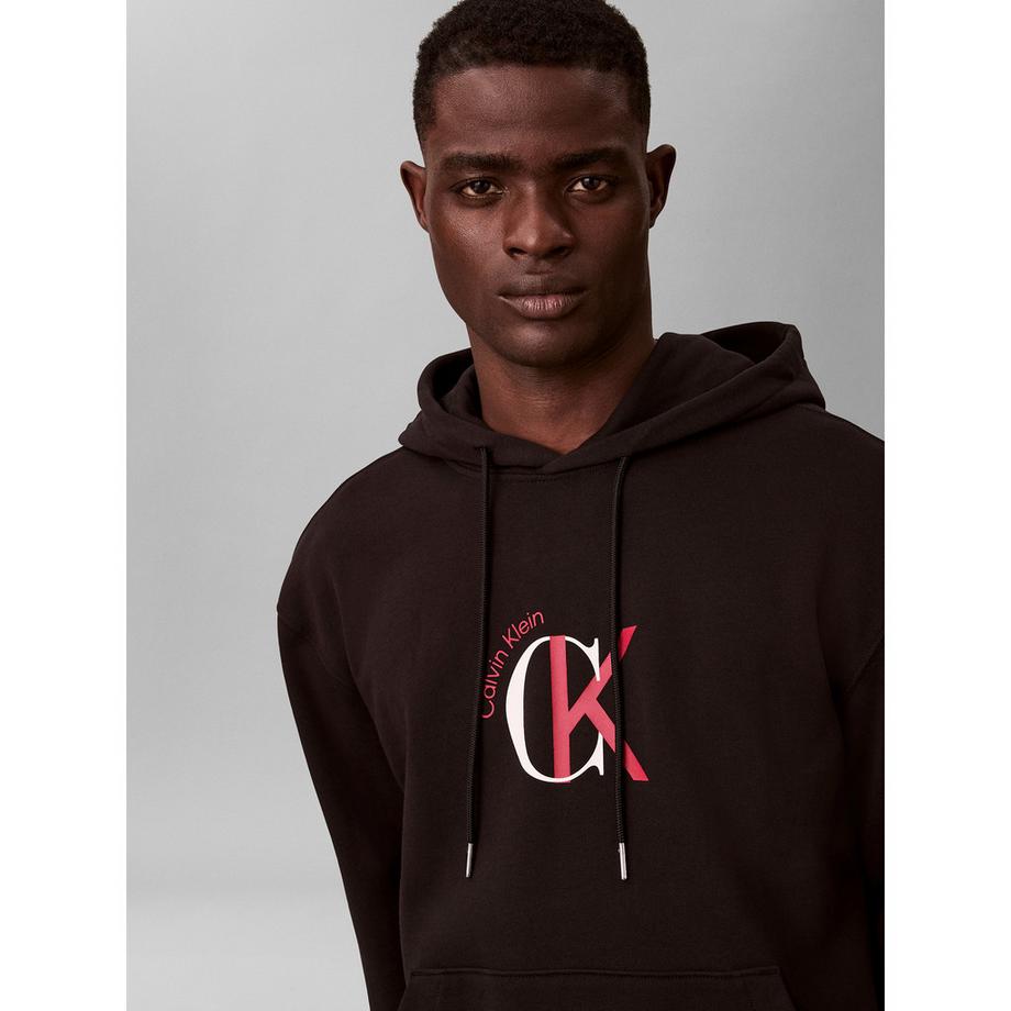 Calvin Klein Jeans Hoodie mit Logo Print  
