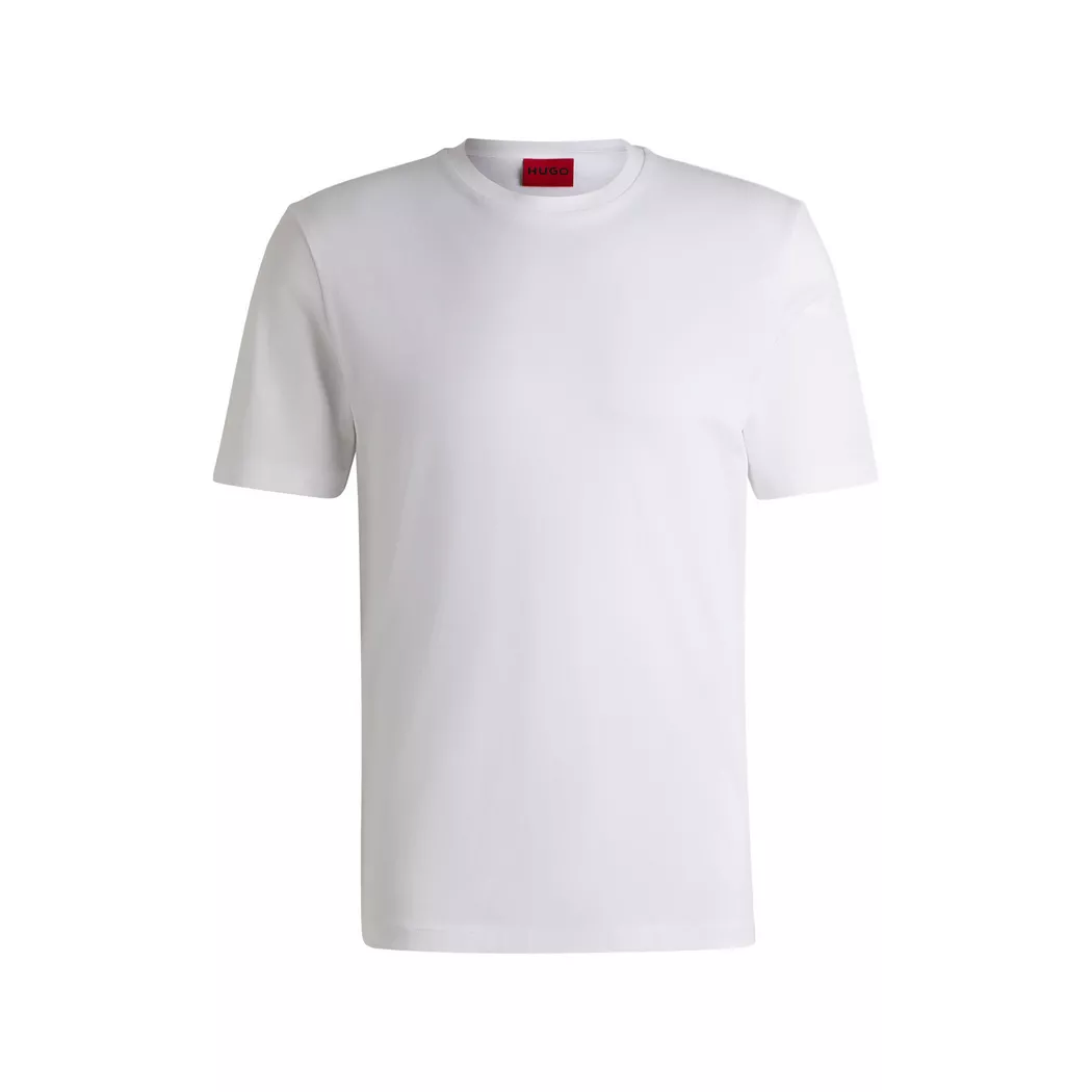 Hugo T-shirt à Manches Courtes Dero222 White S Homme