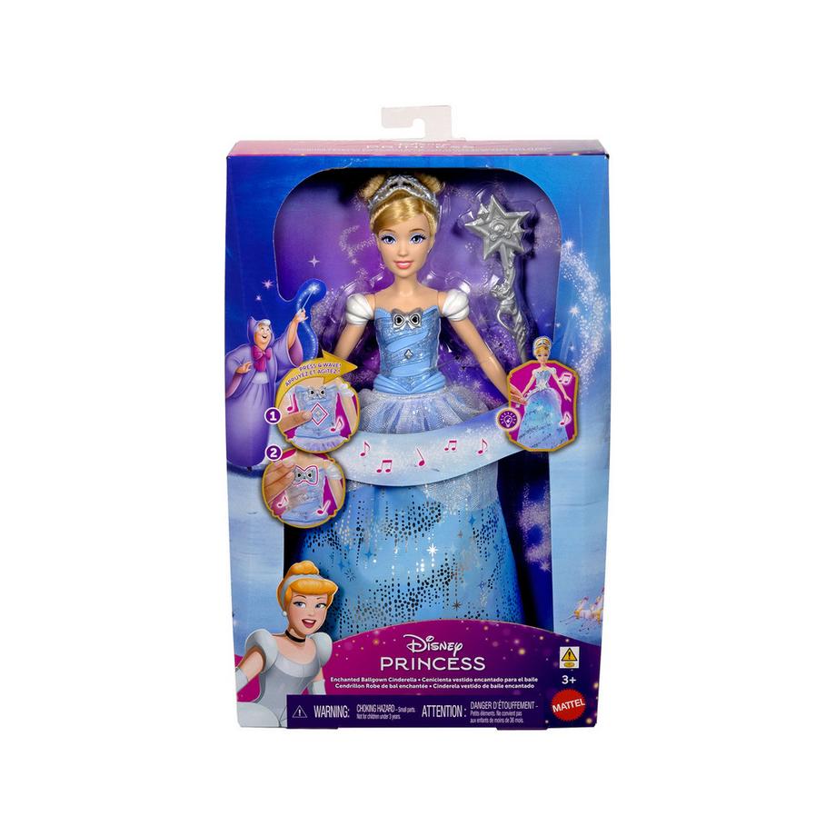 Mattel  Disney Princess Feature Light Up Cinderella 