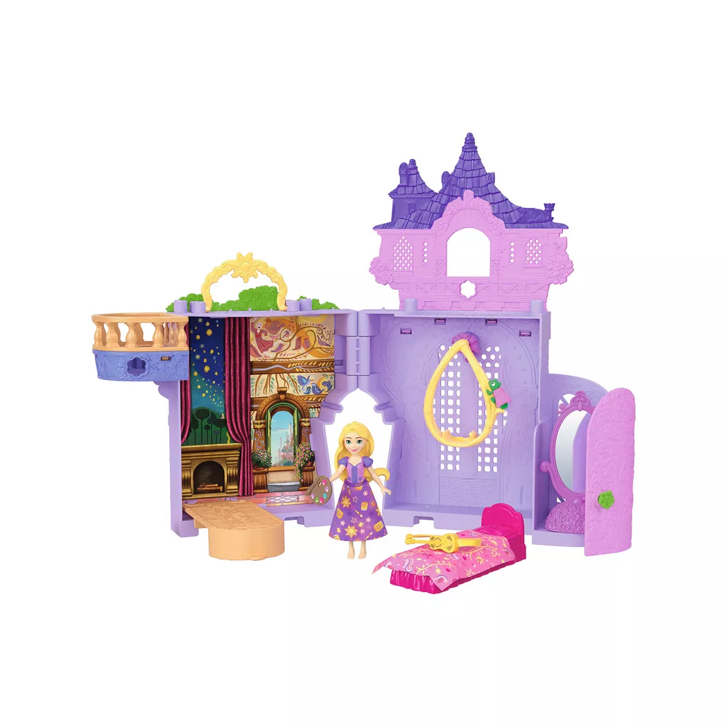 Mattel - Disney Prinzessin Rapunzel Schloss, Multicolor