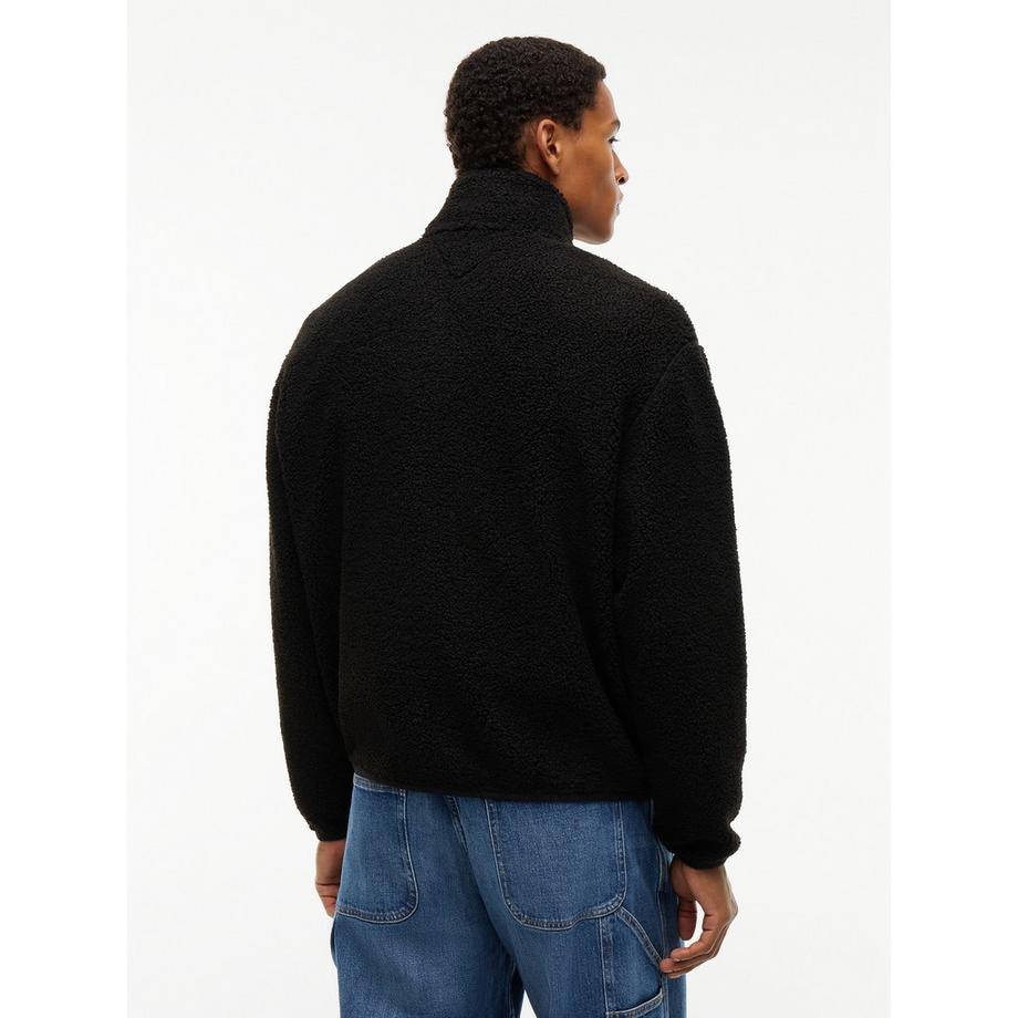 TOMMY JEANS Veste à Fermeture Éclair Intégrale Sherpa  