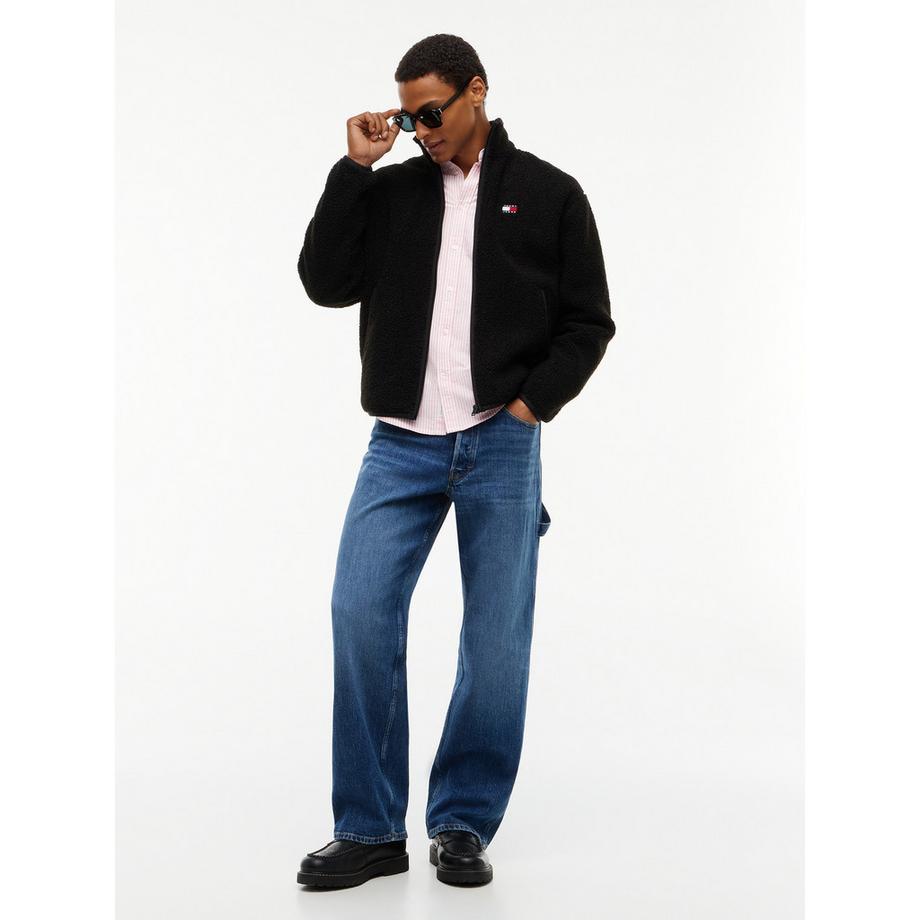 TOMMY JEANS Veste à Fermeture Éclair Intégrale Sherpa  