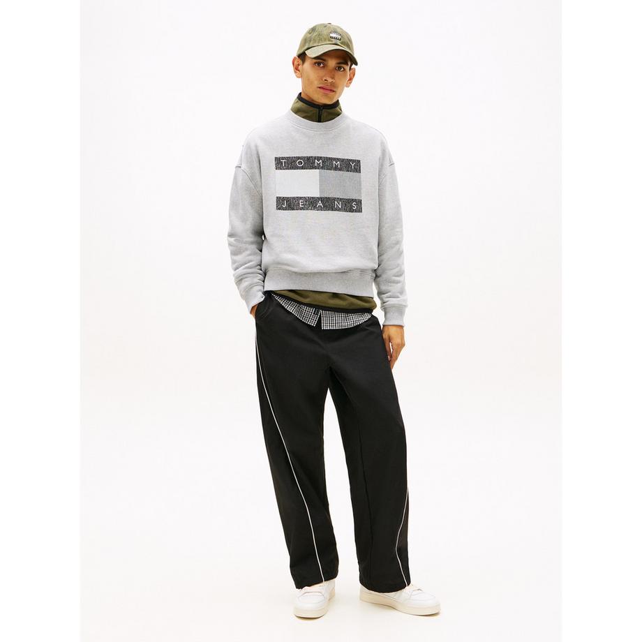 TOMMY JEANS Sweat-shirt col rond oversize  