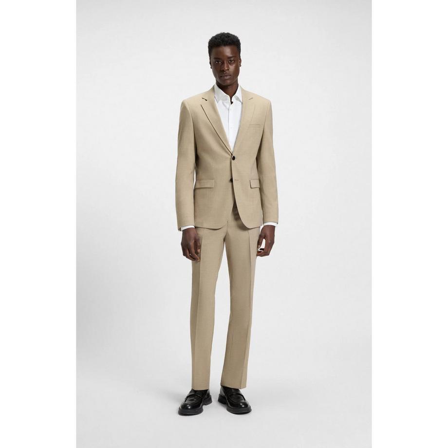 HUGO Kenno Slim Fit Jacquard Hemd  