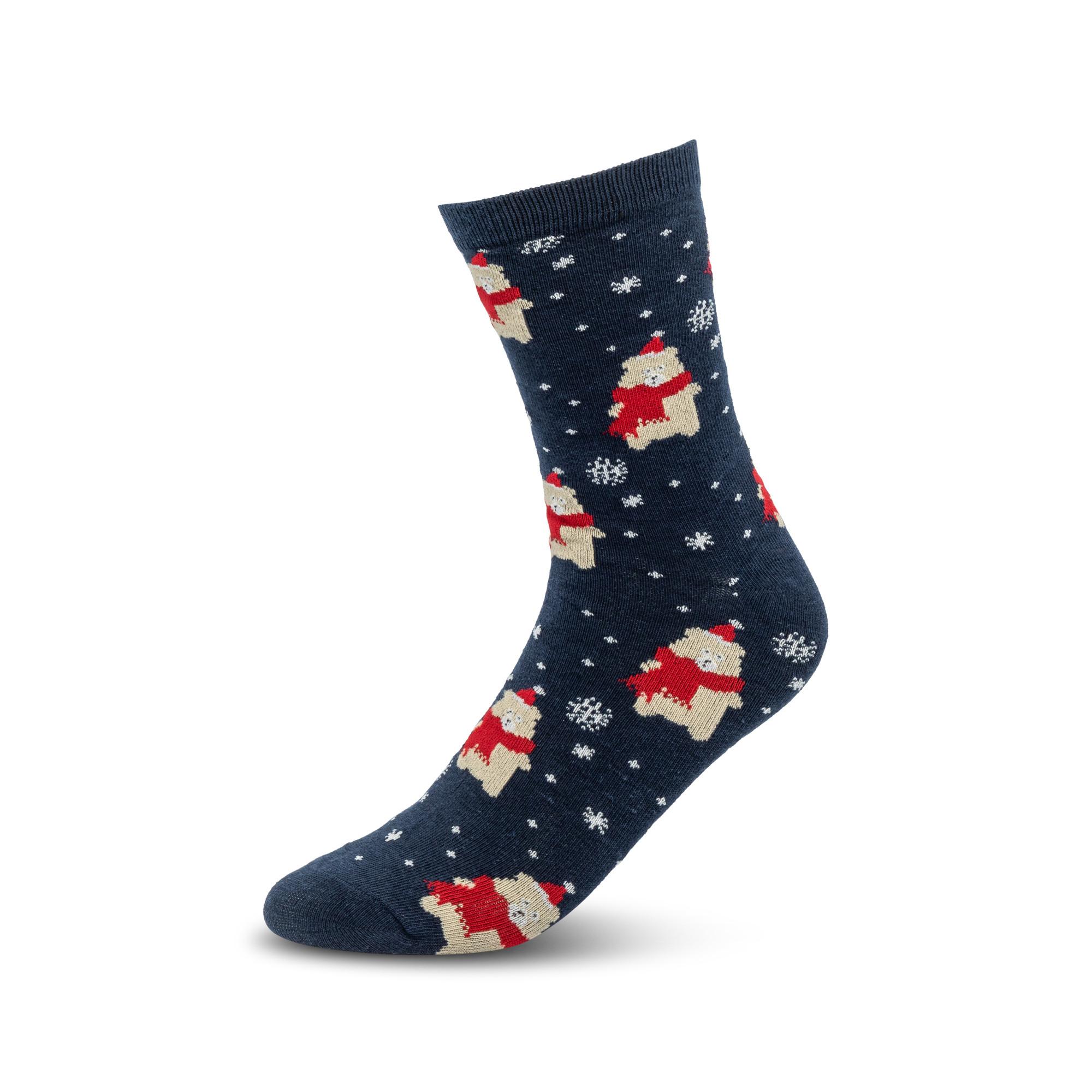 Manor Woman Weihnachtsmotiv Socken 3er-Pack  