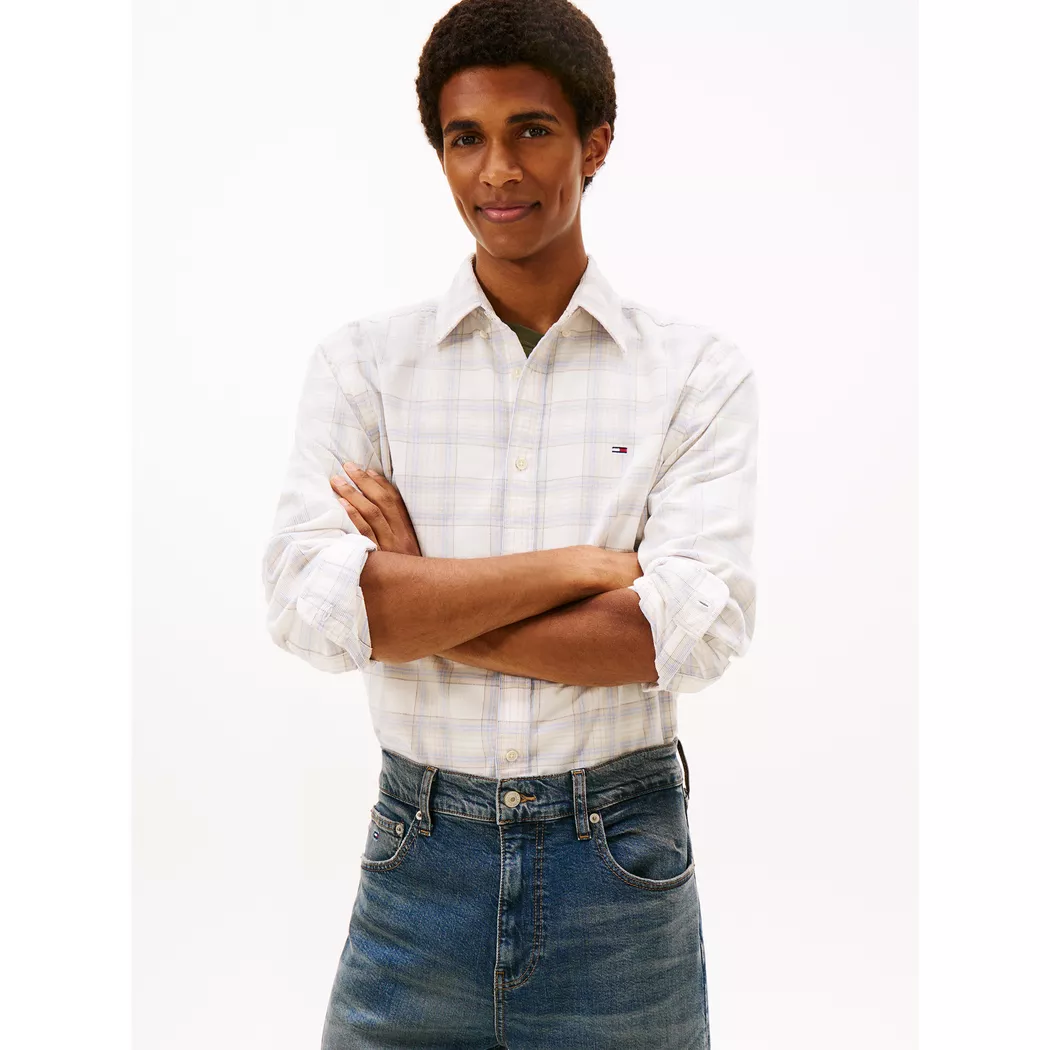 TOMMY JEANS Hemd  hellblau   L herren