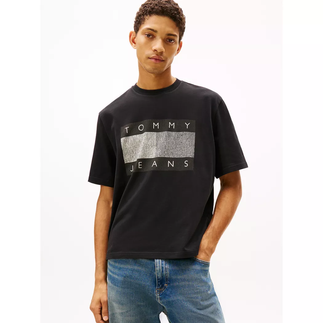Tommy Jeans - T-shirt - Taille L Noir homme 7