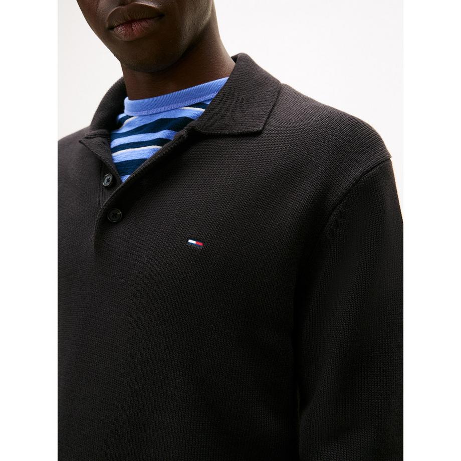 TOMMY JEANS Slim Essential Polo Sweater  