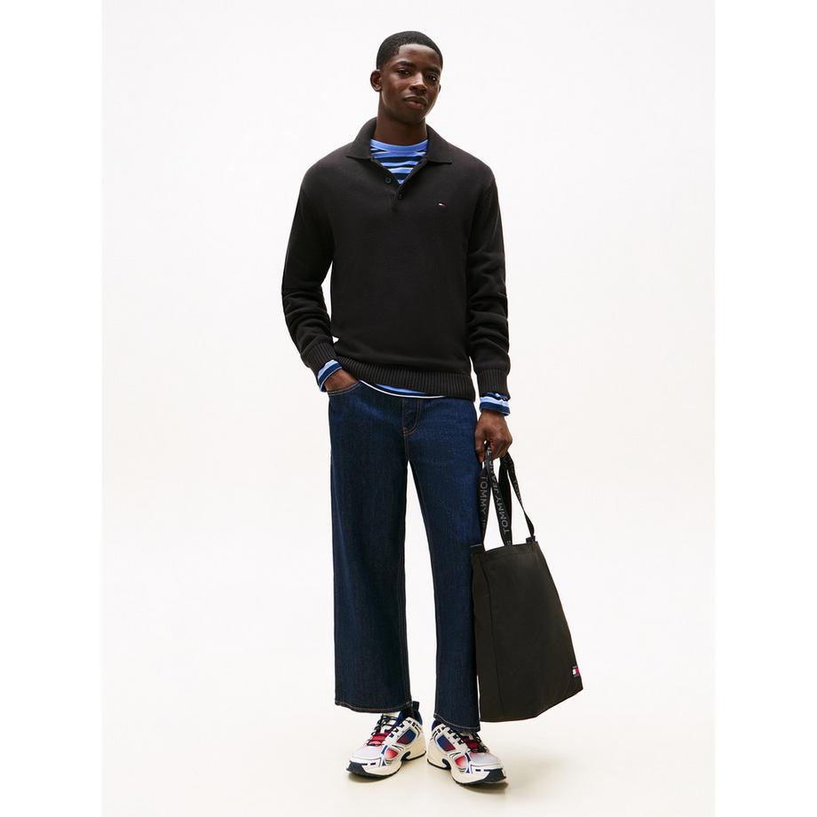 TOMMY JEANS Slim Essential Polo Sweater  