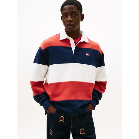 TOMMY JEANS Gestreiftes Rugby Sweatshirt  