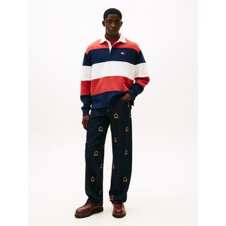 TOMMY JEANS Gestreiftes Rugby Sweatshirt  