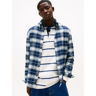 TOMMY JEANS Kariertes Langarmhemd  