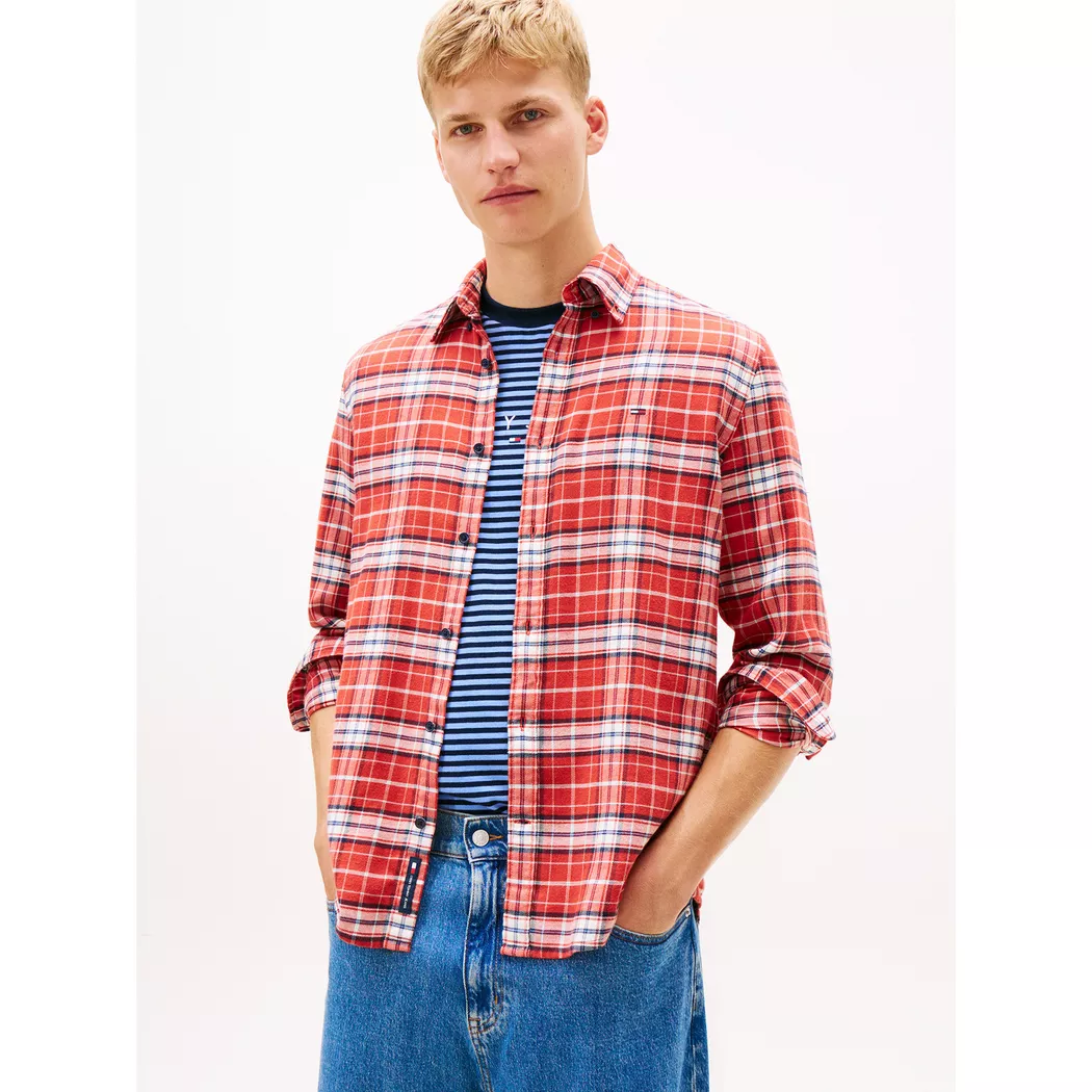 Tommy Jeans - Hemd, für Herren, Multicolor, Größe M