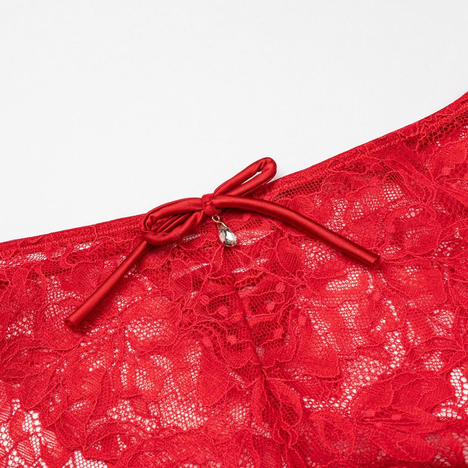 Manor Woman Slip brésilien en dentelle  