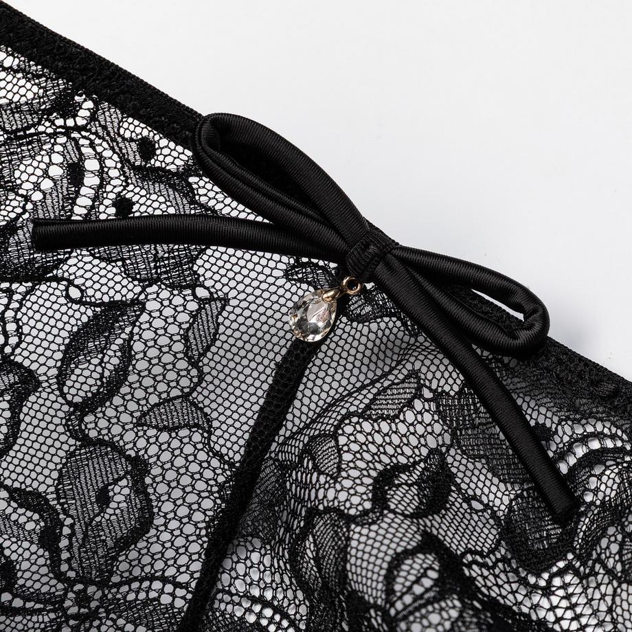 Manor Woman Slip Brasiliano in Pizzo  