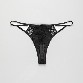 Manor Woman String Tanga mit Spitzendetails  