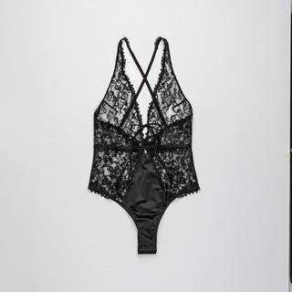 Manor Woman Body en dentelle à motif floral  