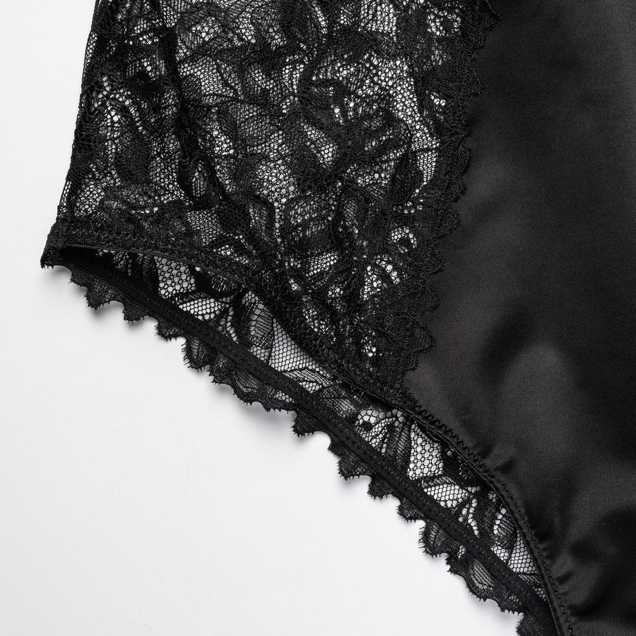 Manor Woman Body en dentelle à motif floral avec nœud décoratif  