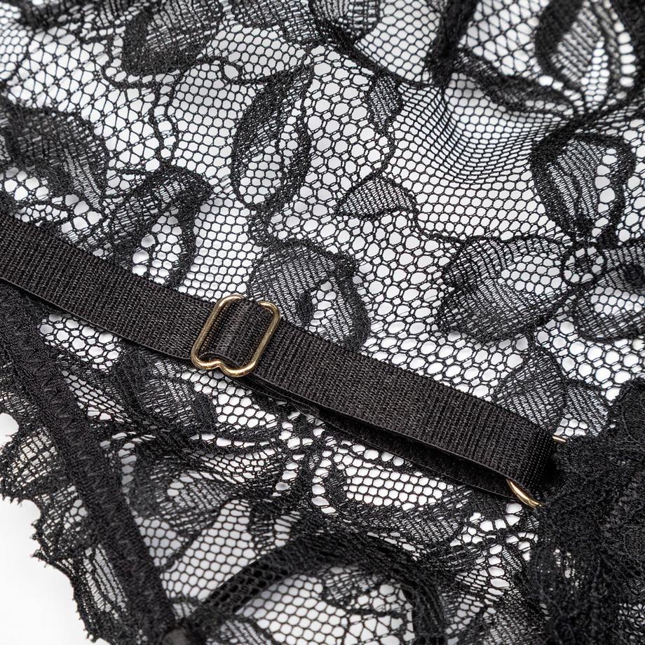 Manor Woman Body en dentelle à motif floral avec nœud décoratif  