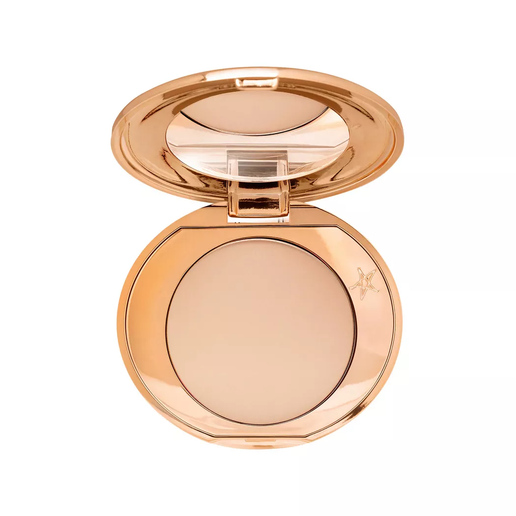 CHARLOTTE TILBURY - Airbrush Flawless Finish Nachfüllbarer mattierender Puder, 3.4 g,  Medium