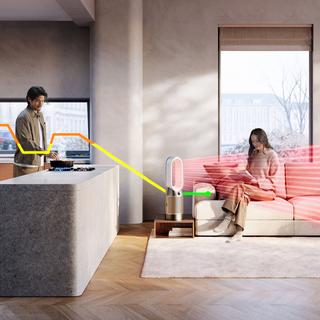 dyson Purificatore d'aria Purifier Hot+Cool HP2 De Nox 