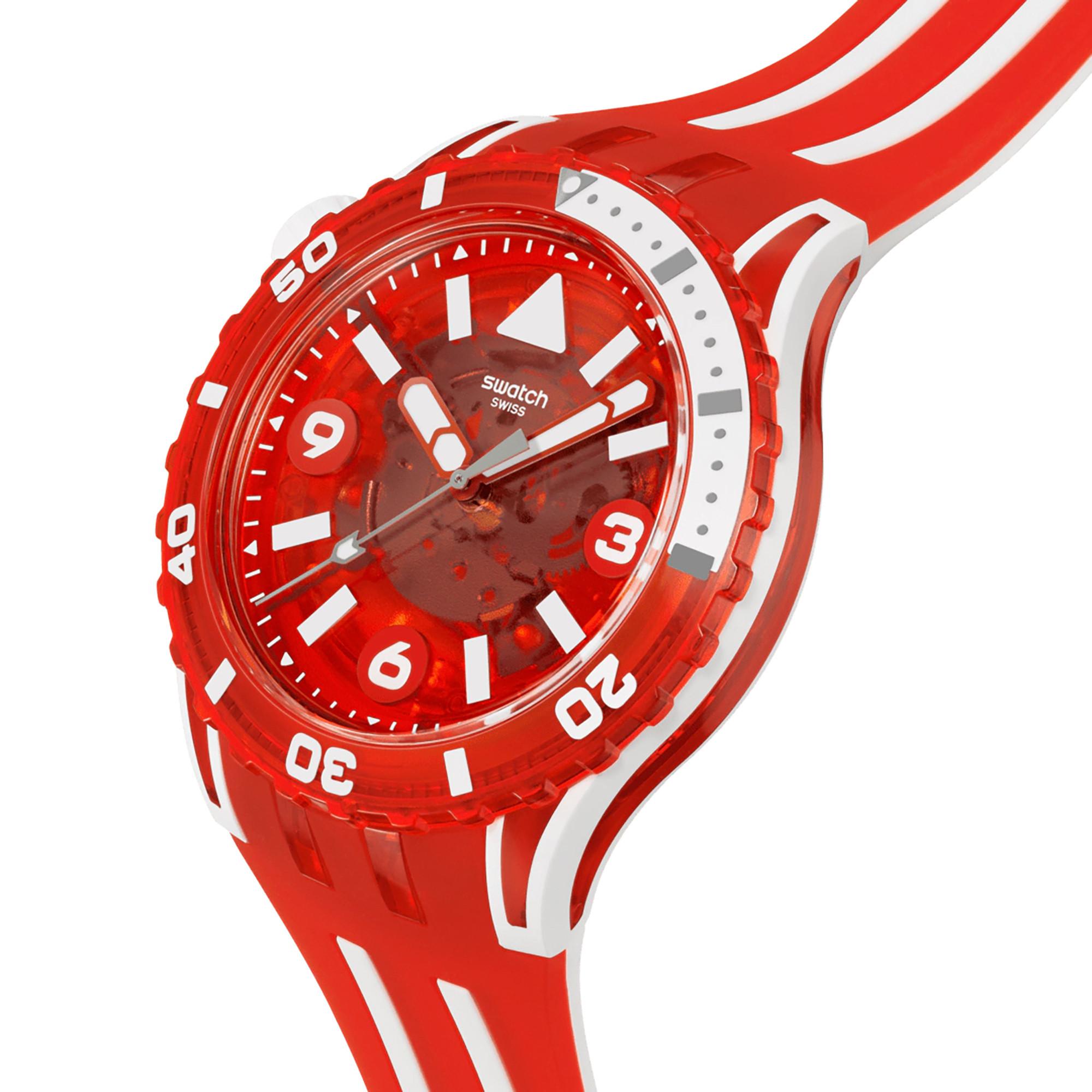 swatch Scubaqua Standard LION’S MANE Analoguhr 