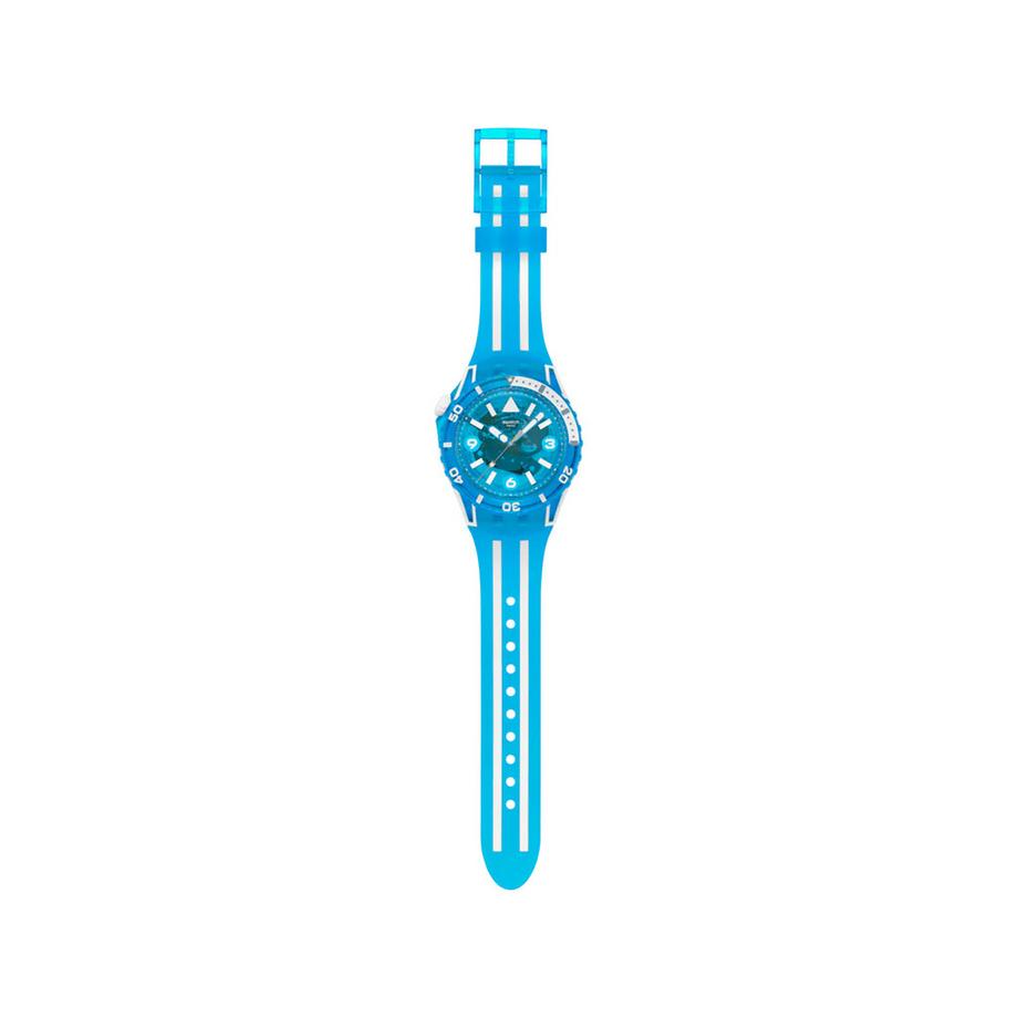 swatch Scubaqua Standard BLUE FIRE Analoguhr 