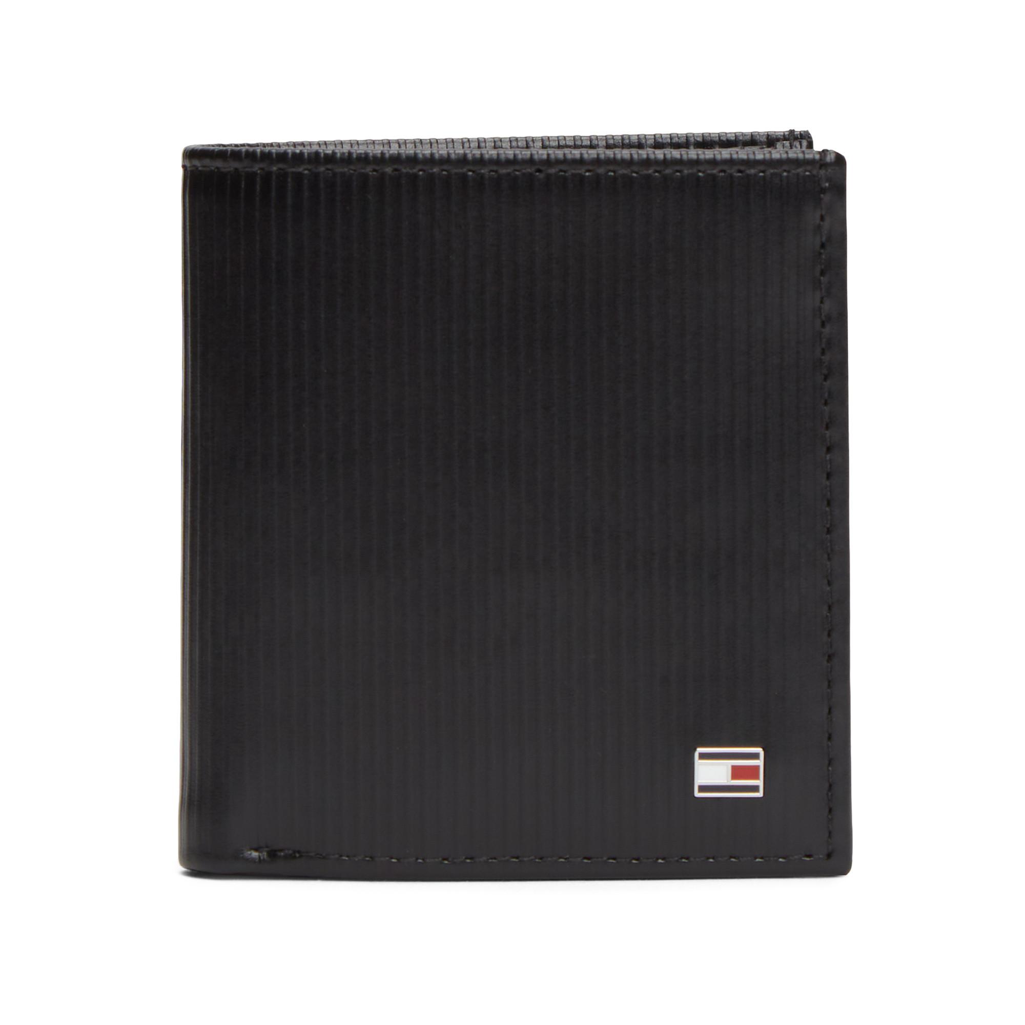 TOMMY HILFIGER TH Flag Portafoglio Trifold a Coste  