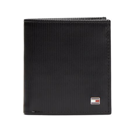 TOMMY HILFIGER TH Flag Portafoglio Trifold a Coste  