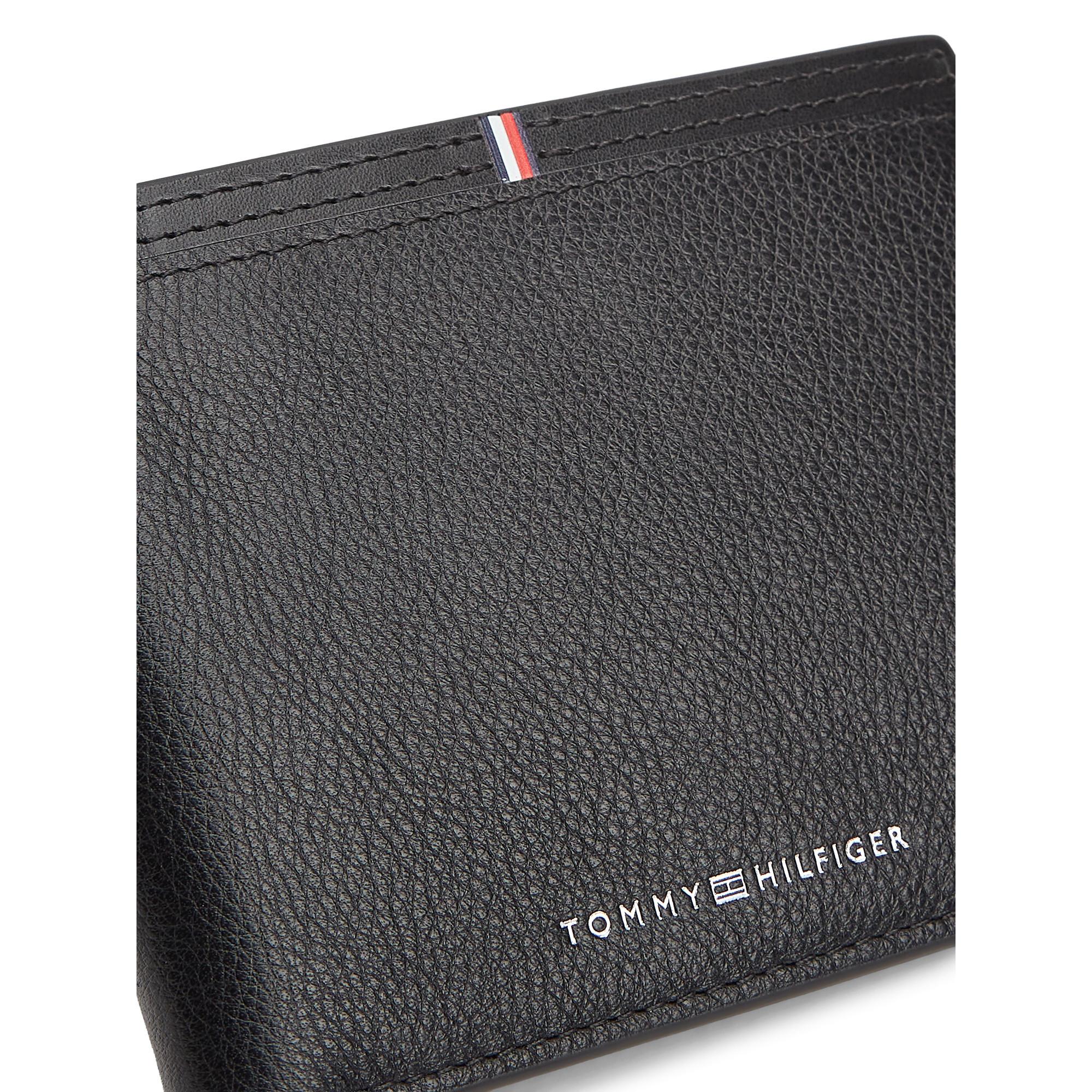 TOMMY HILFIGER TH CORP Portafoglio Bifold in Pelle  