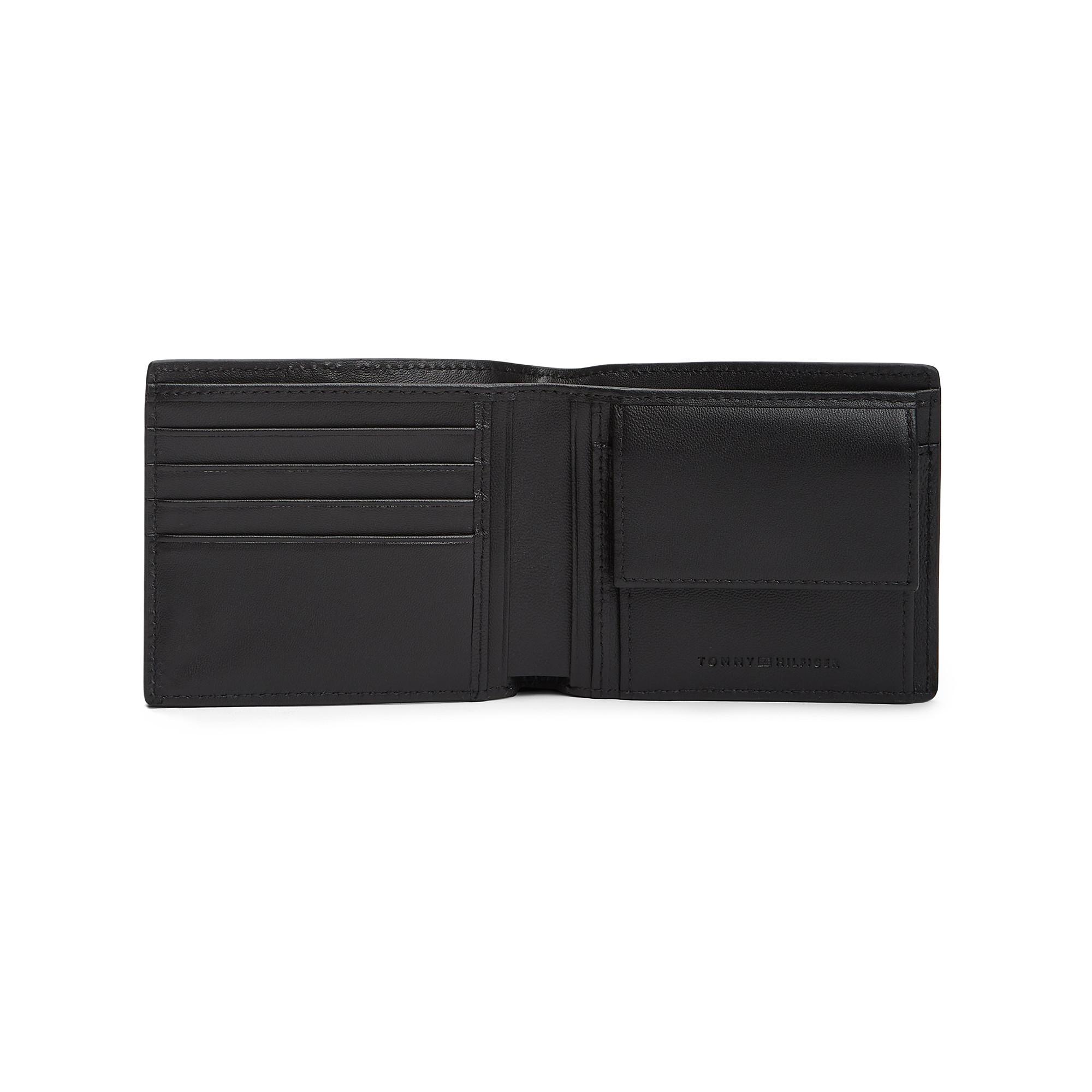 TOMMY HILFIGER TH CORP Portafoglio Bifold in Pelle  