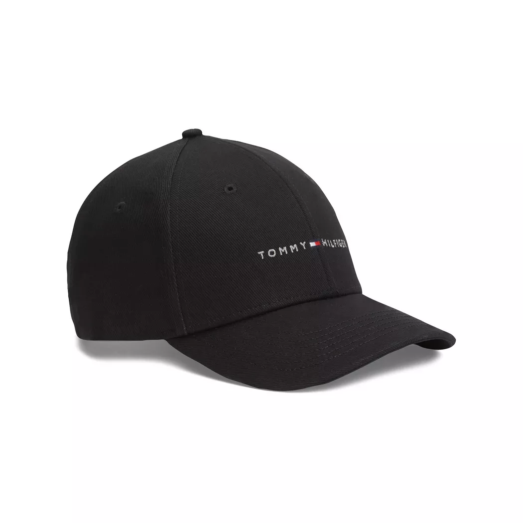 Tommy Hilfiger TH Foundation HCT 6 Panel Baseball Cap Black 2