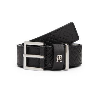 TOMMY HILFIGER TH Square 3.0 Mono SV Ledergürtel  