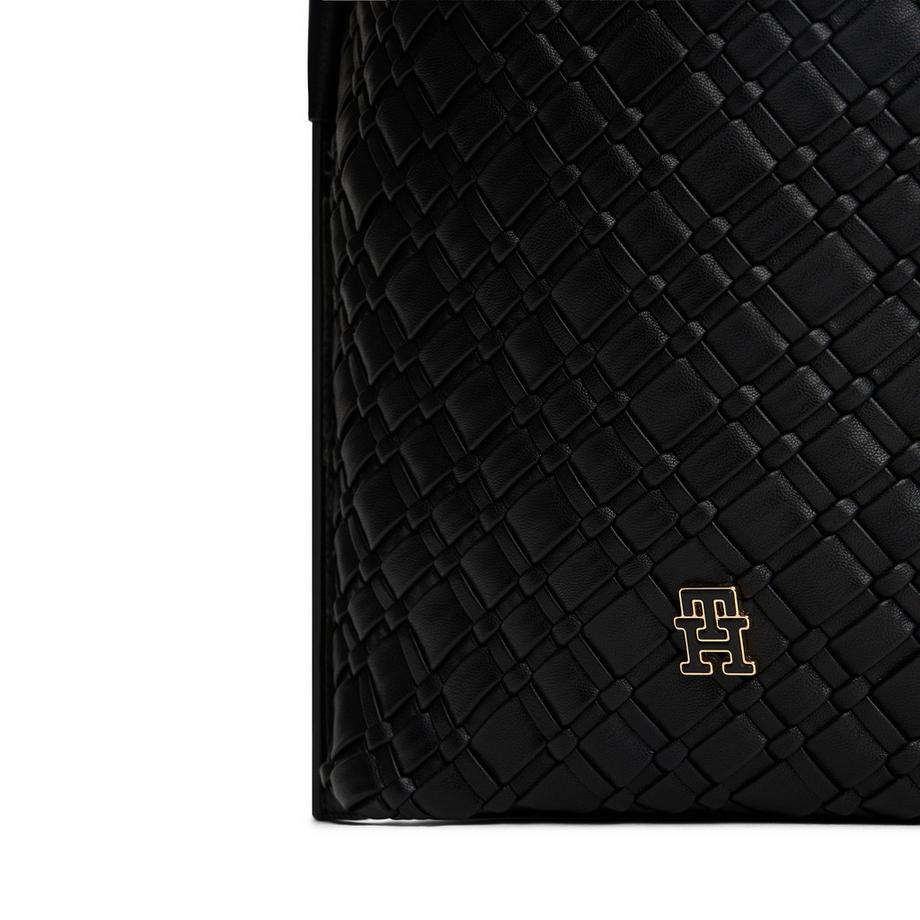 TOMMY HILFIGER TH BRAIDED Geflochtene Umhängetasche  