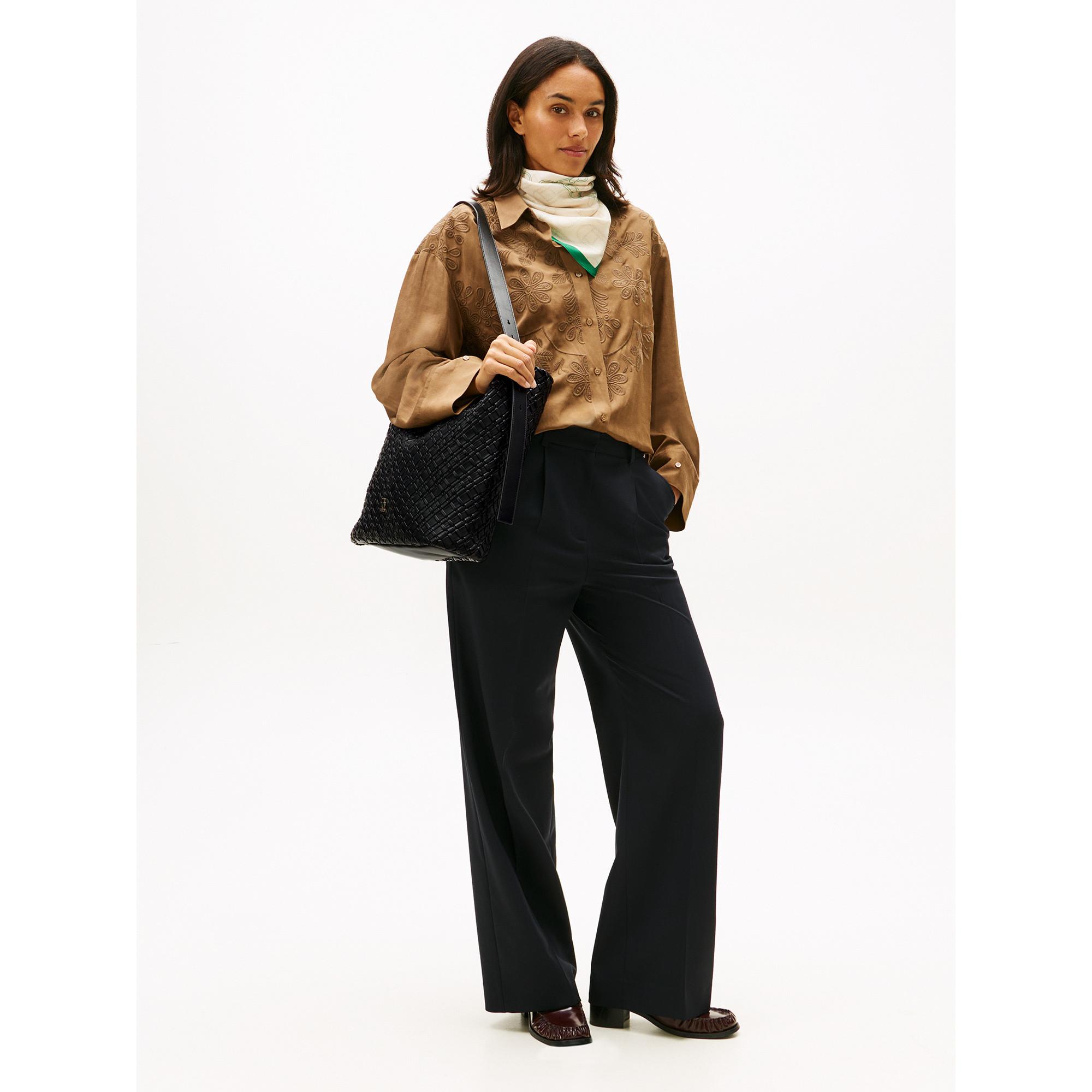 TOMMY HILFIGER TH Braided Hobo Bag  